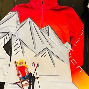 Spyder women's vivid half-zip. Size M.  Never worn,